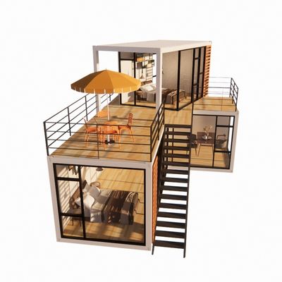 Wand 50/75/100mm Wellen-Sandwich-Panel Tragbares Haus Mobilheime Fertigbauten Bürogebäude für Luxuscontainer Hotelküchen