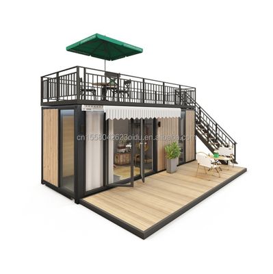 Wand 50/75/100mm Wellen Sandwich Panel Trennbarer Behälter kundenspezifisch 20ft Pop-Up-Coffee Shop für schnelle und bequeme Stall