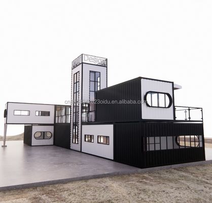 Galvanisierte Stahlquadratrohre Container-Laden Versandcontainer Portable Shop Container 3D Modelldesign