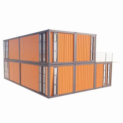 Fenster aus Aluminiumlegierung und 50/75/100mm Wellen Sandwich-Panel Luxus-Vorgefertigte Häuser mit Toilette