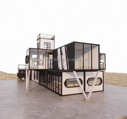 Galvanisierte Stahlquadratrohre Container-Laden Versandcontainer Portable Shop Container 3D Modelldesign