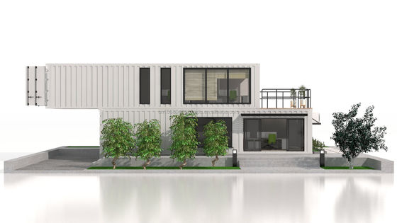 Klappbares Puerto Rico Wohnen 40ft Luxus Pack Versand Container Modulare Häuser Vorgefertigte Prefab Haus für den Markt