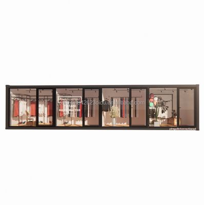 Stahlrahmen Verzinktes Stahl biegen 180g Chinesische Design-Stil EU 40ft Vorgefertigte Häuser für moderne Kleidung Shop