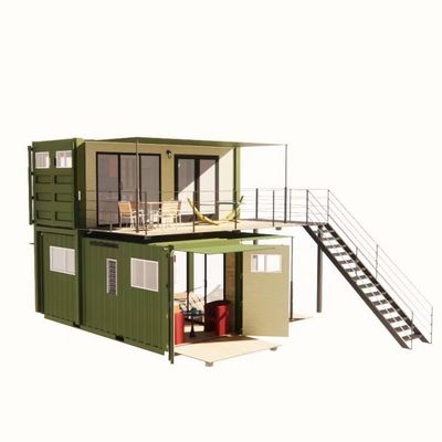 20ft oder 40ft Klappbares Puerto Rico Wohnen Luxus Flat Pack Versand Container Modularen Häuser Vorgefertigte Prefab Haus