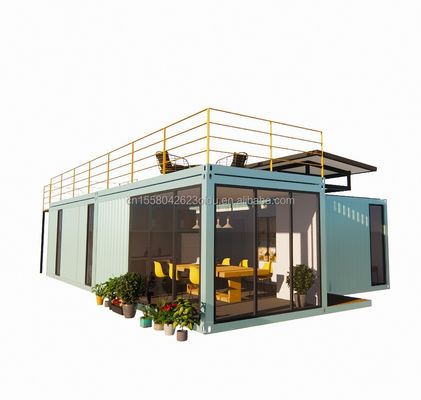 20ft/40ft vorgefertigtes tragbares, faltbares, erweiterbares Container Kleines Mobilhaus mit 3 Schlafzimmern