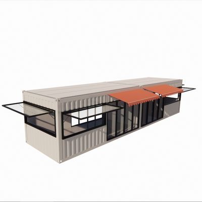 20ft 40ft Portable Kiosk Modifizierte Prefab Modular Coffee Shop Versand Container Bar Transformieren Sie Ihr Badezimmer Erfahrung
