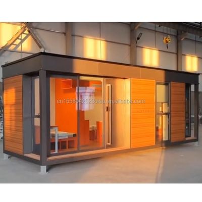 EU CE-zertifizierte vorgefertigte Luxus Schlafzimmer Container Zuhause Sandwich Panel Studio Hotel Haus angepasste Farbe