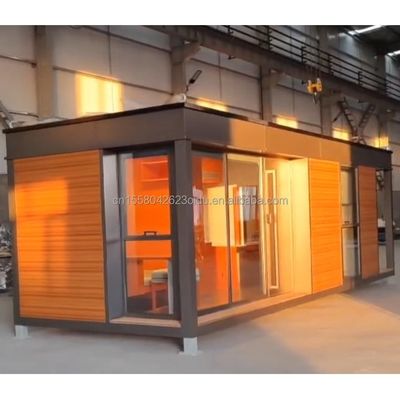 EU CE-zertifizierte vorgefertigte Luxus Schlafzimmer Container Zuhause Sandwich Panel Studio Hotel Haus angepasste Farbe