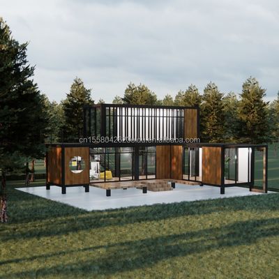 Bewegliches Stahlcontainerhaus für Büros und öffentliche Toiletten