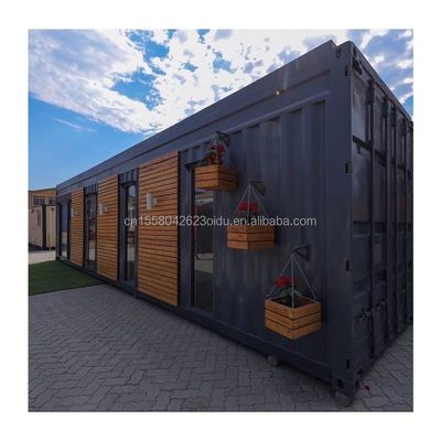 Aluminiumlegierung Fenster 20ft40ft 2 Schlafzimmer Container Glas Tür Vorgefertigte Wohn Container Haus Zuhause Studio für Studio
