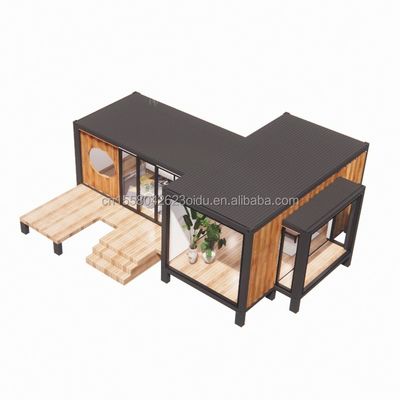 Modernes Design Luxus Glaswand Vorgefertigtes Containerhaus StrayBirds Vorgefertigtes Modularhaus Hotel für Resort Villa