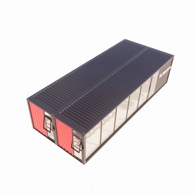 40ft Prefab Shipping Container Bar mit 50/75/100mm Wellen Sandwich Panel Wände