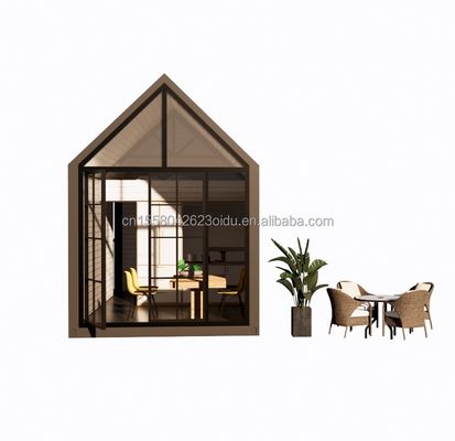 Dreieckiges Blockhaus 20ft Klapphaus mit 100mm Welle Sandwich-Panel Wände und Aluminiumoxid Fenster