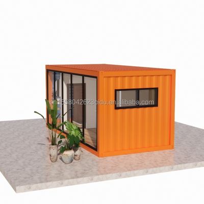 Prefab Wohn Container Haus Mobil Container Zuhause mit Bad Küche Schlafzimmer angepasste Farbe Aluminiumlegierung Fenster