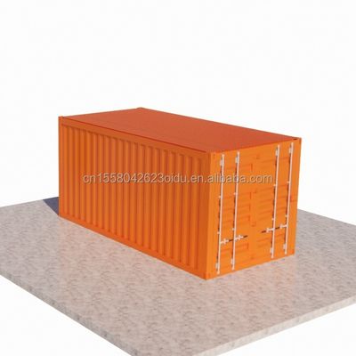 Prefab Wohn Container Haus Mobil Container Zuhause mit Bad Küche Schlafzimmer angepasste Farbe Aluminiumlegierung Fenster