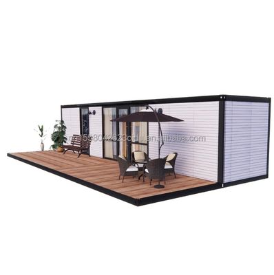 Hotel 20ft abnehmbare Mini-Sandwich-Panel Stahl vorgefertigte Flat Pack vorgefertigte kleine modulare Gartenhaus-Kit
