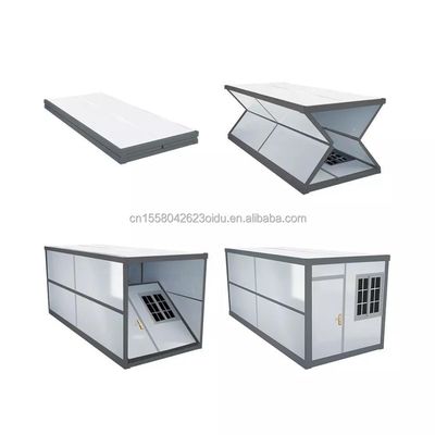 50/75/100mm Wave Sandwich Panel 20ft Flat Packaging Schnellordner Container Trailer für Ihre B2B Bedürfnisse