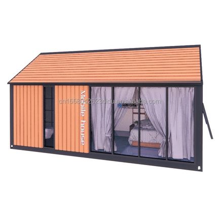 Erleben Sie den höchsten Komfort in einem 2-Zimmer-Holzhaus-Hotel mit Wand 50/75/100mm Wellen-Sandwich-Panel