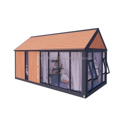Erleben Sie den höchsten Komfort in einem 2-Zimmer-Holzhaus-Hotel mit Wand 50/75/100mm Wellen-Sandwich-Panel