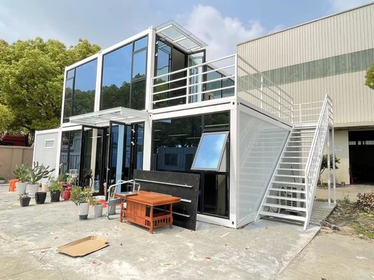 Modernes Design Luxus vorgefertigte Flat Pack Container Hotelküchen mit 50/75/100mm Wellen Sandwich Panel Wände
