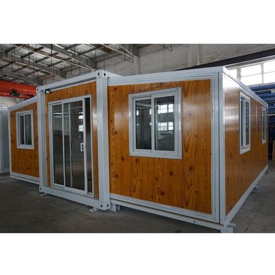 Klappbare Prefab Containerhäuser mit modernem Design und Fenstern aus Aluminiumlegierung