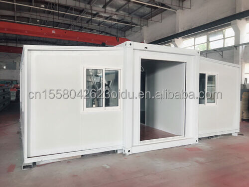 Klappbare Prefab Containerhäuser mit modernem Design und Fenstern aus Aluminiumlegierung