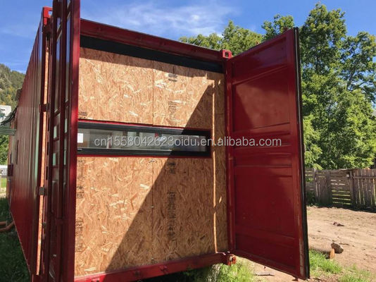 40ft 20ft Modern Luxus Garten Hotel Mobile Kleines Haus mit schneller Installation und 50/75/100mm Welle Sandwich Panel Wand