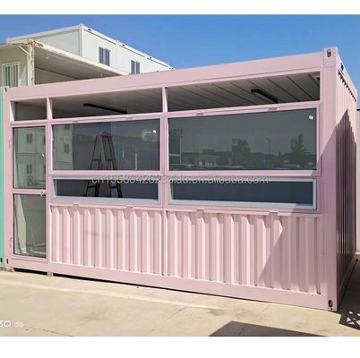 Kiosk-Stand im Flat Pack-Container für Fast-Food-Restaurants und Cafés
