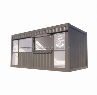 Kiosk-Stand im Flat Pack-Container für Fast-Food-Restaurants und Cafés
