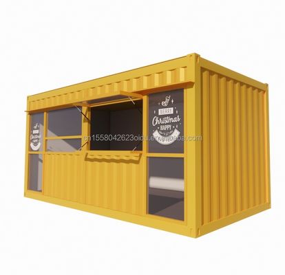 Kiosk-Stand im Flat Pack-Container für Fast-Food-Restaurants und Cafés