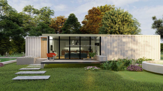 Maßgeschneiderte Farbe 40ft 20ft Modern Luxus Garten Hotel Mobile Kleines Haus Schnelle Installation Versandcontainer