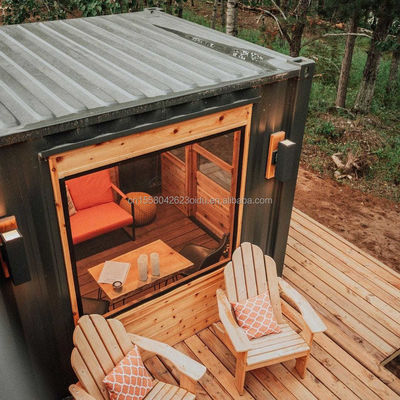Großzügige 20 Fuß Modular Luxus vorgefertigte mobile Wohnung Flat Paket Garten Container Schlafzimmer für Familienhaus