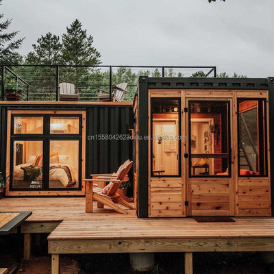 Großzügige 20 Fuß Modular Luxus vorgefertigte mobile Wohnung Flat Paket Garten Container Schlafzimmer für Familienhaus