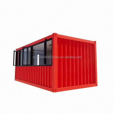 Prefab Kit Set Modulare Kabinen Container Häuser 20ft oder 40ft Stahlrahmen Galvanisiertes Stahl biegen 180g für Kitset Gebäude