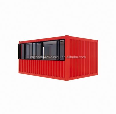 Prefab Kit Set Modulare Kabinen Container Häuser 20ft oder 40ft Stahlrahmen Galvanisiertes Stahl biegen 180g für Kitset Gebäude