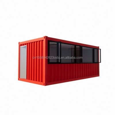 Prefab Kit Set Modulare Kabinen Container Häuser 20ft oder 40ft Stahlrahmen Galvanisiertes Stahl biegen 180g für Kitset Gebäude