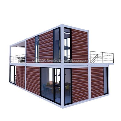 Verzinktes Stahlbeugen 40ft Containerhaus Flat Pack Mobile Vorgefertigtes Kleinkindhaus mit 3 Schlafzimmern in hohem Bedarf