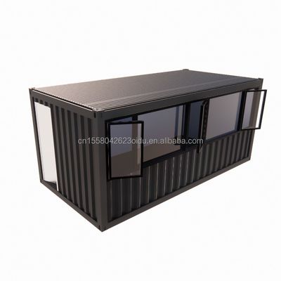 20ft oder 40ft Mini Pop Up Shop Container House Restaurant Shop Straßen-Food-Kiosk Container mit Aluminiumlegierung Fenster