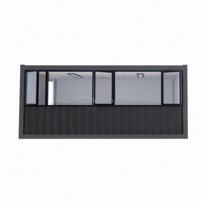 20ft oder 40ft Mini Pop Up Shop Container House Restaurant Shop Straßen-Food-Kiosk Container mit Aluminiumlegierung Fenster