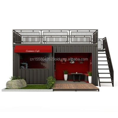 Luxus Container Bar 20ft Container Café und Restaurant mit Verzinktem Stahl Biegen 180g