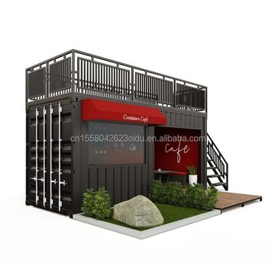 Luxus Container Bar 20ft Container Café und Restaurant mit Verzinktem Stahl Biegen 180g