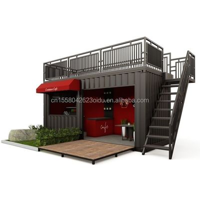 Luxus Container Bar 20ft Container Café und Restaurant mit Verzinktem Stahl Biegen 180g
