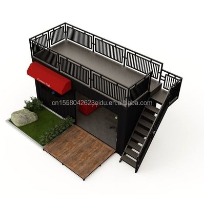Luxus Container Bar 20ft Container Café und Restaurant mit Verzinktem Stahl Biegen 180g