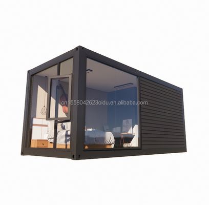 Leicht zu montieren Luxus Wohn Containerhaus mit galvanisierten Stahl quadratischen Rohren Hauptstruktur