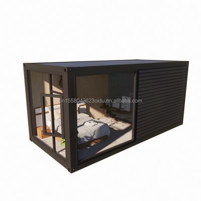 Leicht zu montieren Luxus Wohn Containerhaus mit galvanisierten Stahl quadratischen Rohren Hauptstruktur