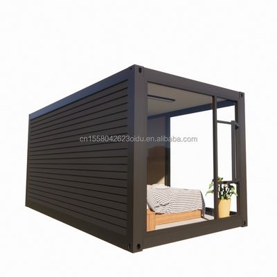 Leicht zu montieren Luxus Wohn Containerhaus mit galvanisierten Stahl quadratischen Rohren Hauptstruktur
