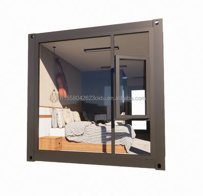 Leicht zu montieren Luxus Wohn Containerhaus mit galvanisierten Stahl quadratischen Rohren Hauptstruktur