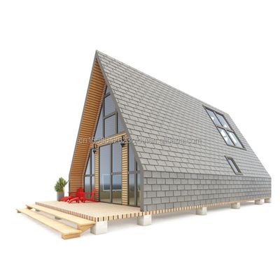EU-Badezimmer Wohnzimmer Holzdreieckbehälter mit Sandwich-Panel Tür und galvanisierten Stahl quadratischen Rohren Struktur