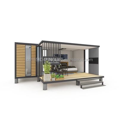 Modulare Containerhäuser Moderne Design-Stil mit Stahlrahmen Verzinktes Stahl biegen 180g