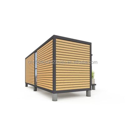 Modulare Containerhäuser Moderne Design-Stil mit Stahlrahmen Verzinktes Stahl biegen 180g